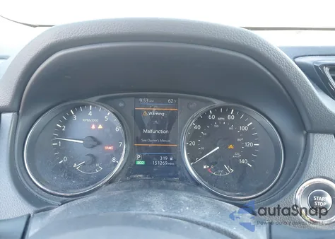 2020 Nissan Rogue Sv Intelligent Awd из США, поврежденный, VIN JN8AT2MV4LW116725